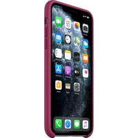 Apple Silikon-Case für das Apple iPhone 11 Pro Max - Pomegranate