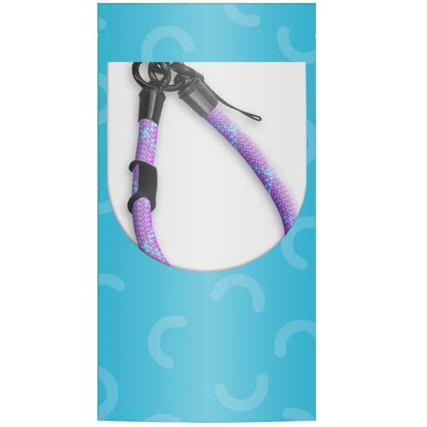 imoshion Universal-Armband one size - 10 mm dick - Violett / Blau