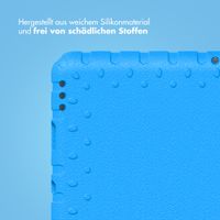 imoshion Schutzhülle mit Handgriff kindersicher Samsung Galaxy Tab A7 Lite - Blau