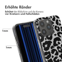 imoshion Design Hülle für das iPhone 15 Pro - Leopard / Schwarz