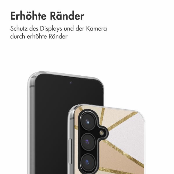 imoshion  Design Hülle für das Samsung Galaxy S24 FE - Graphic Beige