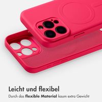 imoshion Color Back Cover mit MagSafe Apple iPhone 15 Pro Max - Neon Pink