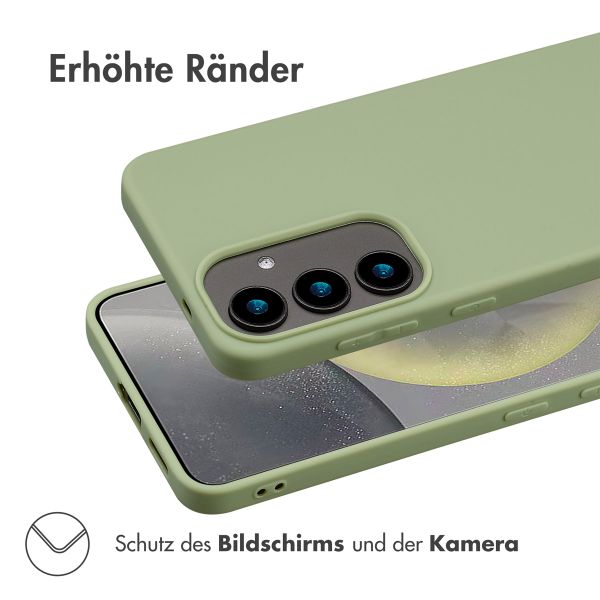 imoshion Color TPU Hülle für das Samsung Galaxy S25 - Olive Green