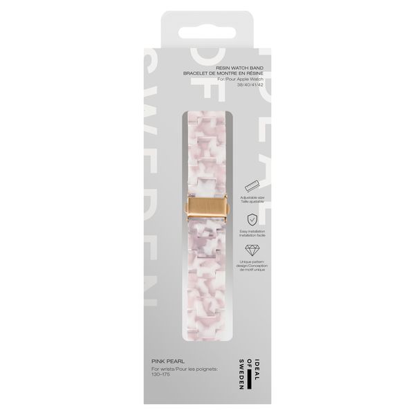 iDeal of Sweden Watch Band Limited für Apple Watch Series 1 - 9 / SE (38/40/41 mm) | Series 10 / 11 (42 mm) - Pink Pearl
