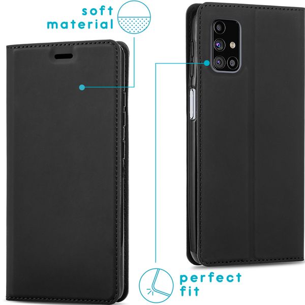 imoshion Slim Folio Klapphülle Samsung Galaxy M31s - Schwarz