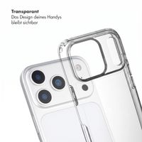 Selencia Backcover mit abnehmbaren Haken Apple iPhone 18 Pro / 17 Pro - Transparent