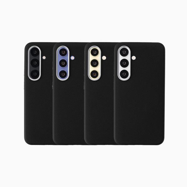 Accezz Mesh Backcover mit MagSafe Samsung Galaxy S25 / S24 - Schwarz