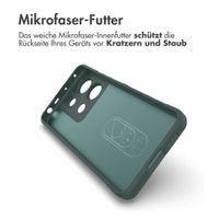 imoshion EasyGrip Back Cover für das Xiaomi Poco X6 Pro - Dunkelgrün