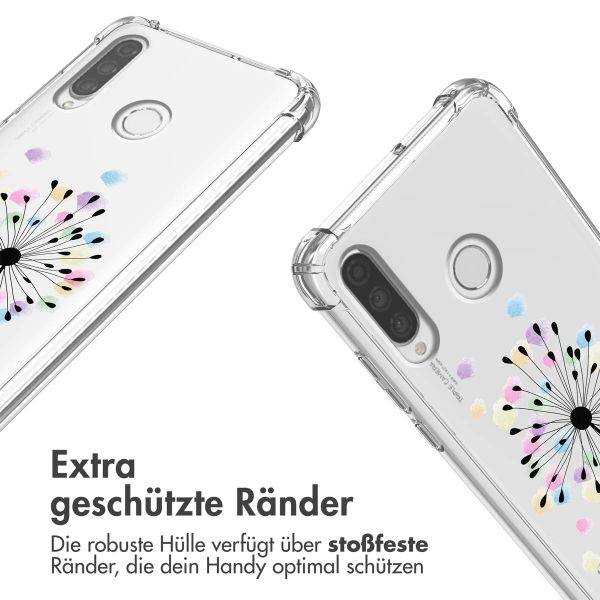 imoshion Design Hülle mit Band Huawei P30 Lite - Sandstone Dandelion