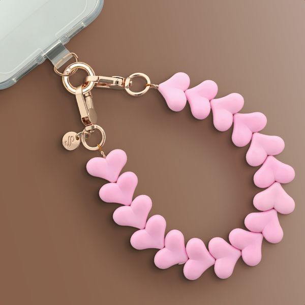 Selencia Lova Herz-Handgelenkbande - Cotton Candy