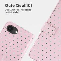 imoshion Design Klapphülle Apple iPhone 17e / 16e - Happy Dots