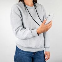 imoshion Transparentní zadní kryt s šňůrkou Samsung Galaxy S20 FE - Schwarz