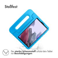 imoshion Hülle mit Handgriff kindersicher Galaxy Tab A7 Lite - Blau