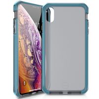 Itskins Supreme Frost Backcover iPhone Xs / X - Schwarz / Blau