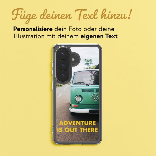 Gestalte deine eigene MagSafe Clear Case Samsung Galaxy S26 - Transparent