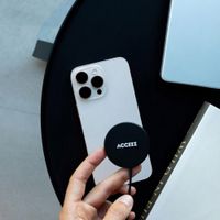 Accezz Wireless Charger USB-C - MagSafe kabelloses Ladegerät - 1 Meter - Schwarz
