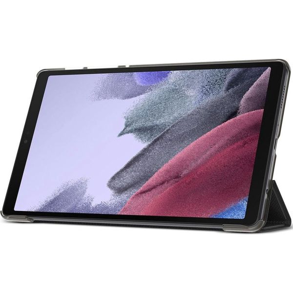 Spigen Liquid Air Folio Klapphülle für das Samsung Galaxy Tab A7 Lite - Schwarz