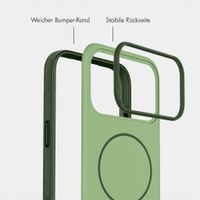imoshion Color Backcover mit Thin MagSafe Ring Apple iPhone 17 Pro - Dunkelgrün