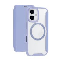 imoshion Transparente Bookcase mit MagSafe Apple iPhone 16 - Lila