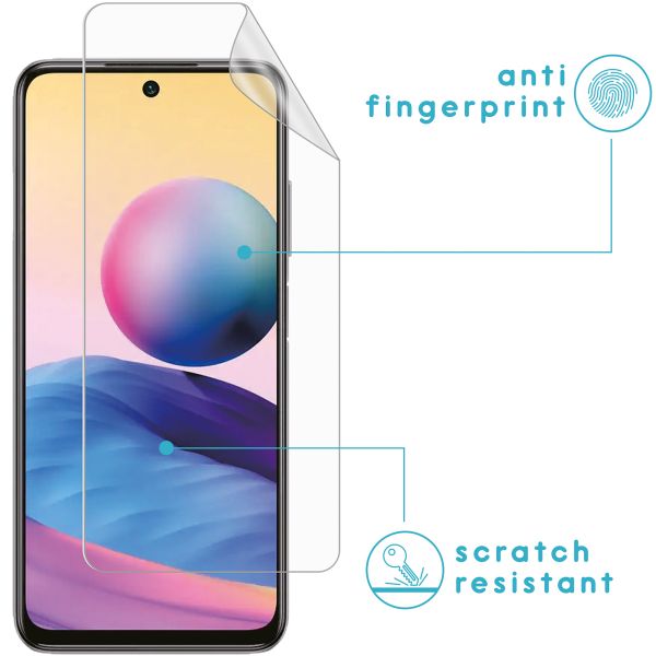 imoshion Displayschutz Folie 3-Pack Xiaomi Redmi Note 10 (5G)