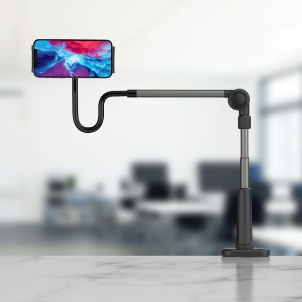 Fixed Relax Tablet-Ständer – Verstellbar – 360 Grad drehbar – Schwarz