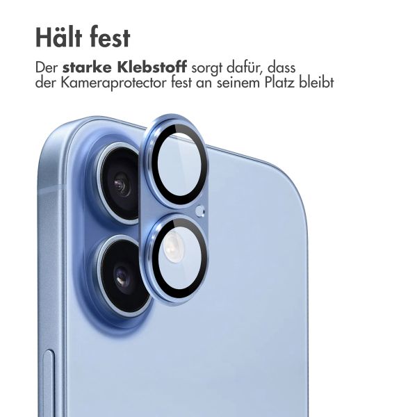 imoshion Kameraprotektor aus Glas 2er-Pack für das Apple Apple iPhone 17 - Mist Blue