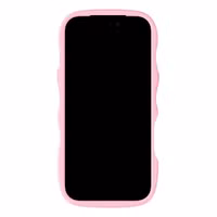 Holdit Wavy Case Apple iPhone 17 Pro Max - Transparent / Pink