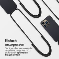 imoshion Color Backcover mit abnehmbarem Handykette und MagSafe Apple iPhone 13 Pro - Schwarz