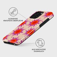 Burga Tough Back Cover für das Apple iPhone 15 Pro - Sunset Glow