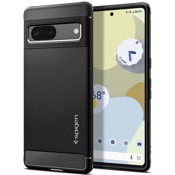 Spigen Rugged Armor Case für das Google Pixel 7 - Schwarz