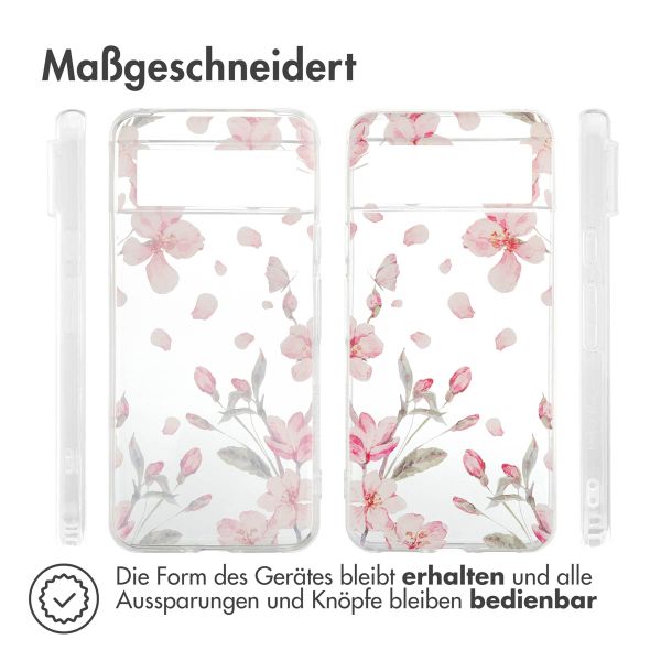 imoshion Design Hülle Google Pixel 8 - Blossom Watercolor