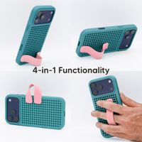 Callbuddy Hülle mit Strap Apple iPhone 17 Pro Max - Miami Vice