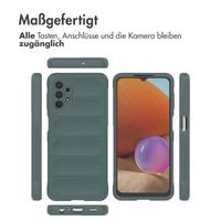 imoshion EasyGrip Back Cover für das Samsung Galaxy A32 (5G) - Dunkelgrün