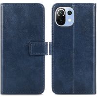 imoshion Luxuriöse Klapphülle Xiaomi Mi 11 Lite (5G/4G) / 11 Lite 5G NE - Dunkelblau