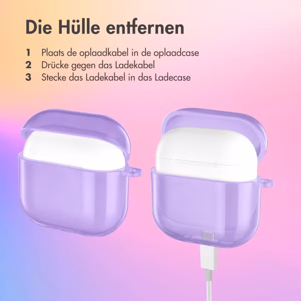 imoshion Neon Case Apple AirPods 4 - Lila
