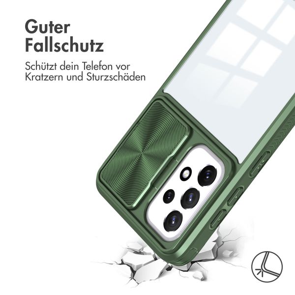 imoshion Back Cover mit Kameraschieber Samsung Galaxy A33 - Dunkelgrün