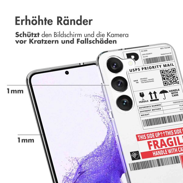 imoshion Design Hülle für das Samsung Galaxy S23 - Label