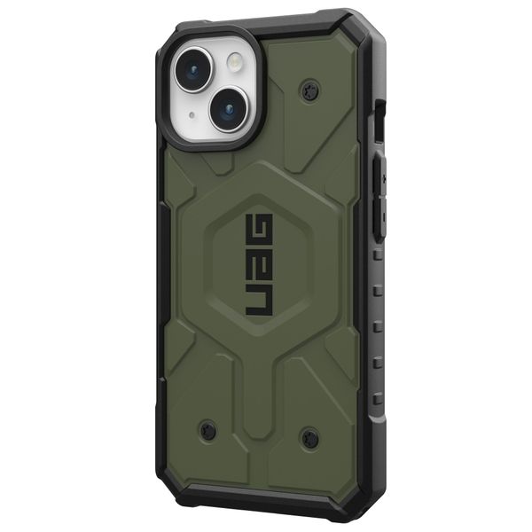 UAG Pathfinder Case MagSafe für das iPhone 15 - Olive Drab