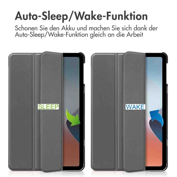 imoshion Trifold Klapphülle Oppo Pad Air - Grau