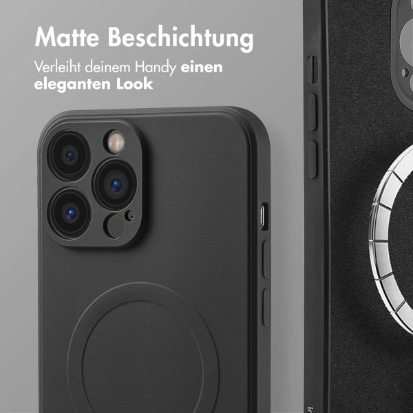 imoshion Color Back Cover mit MagSafe Apple iPhone 13 Pro Max - Schwarz