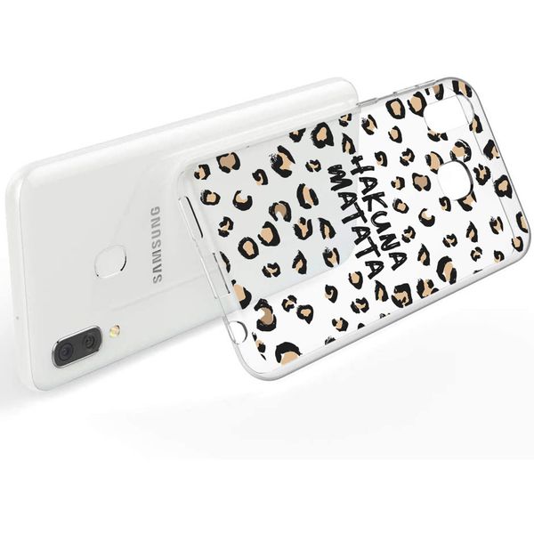 imoshion Design Hülle Samsung Galaxy A20e - Leopard - Braun / Schwarz