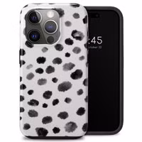 Selencia Vivid Tough Back Cover für das Apple iPhone 15 Pro - Trendy Leopard