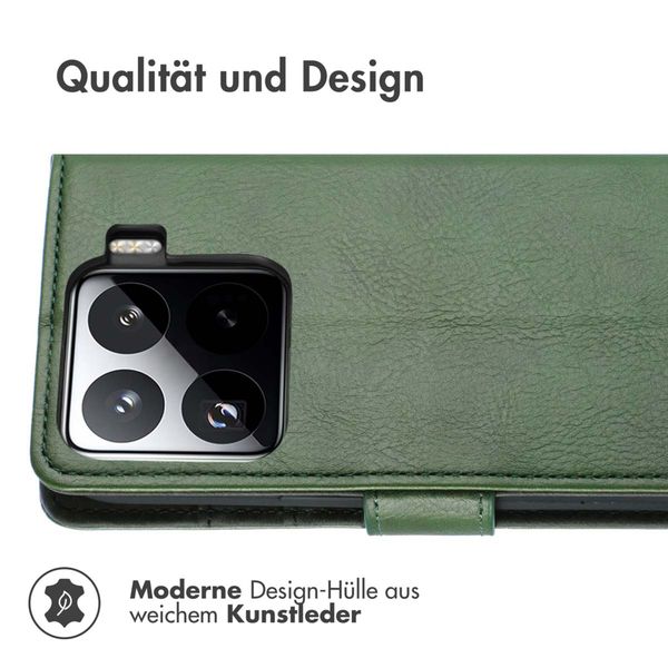 imoshion Luxuriöse Klapphülle Xiaomi 15 - Grün