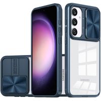 imoshion Back Cover mit Kameraschieber Samsung Galaxy S24 - Dunkelblau