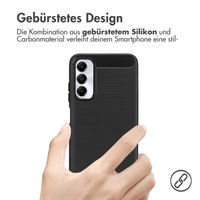 imoshion Brushed Back Cover für das Samsung Galaxy A05s - Schwarz