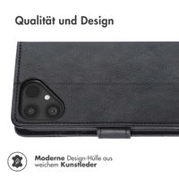 imoshion Luxuriöse Klapphülle Fairphone 6 - Schwarz