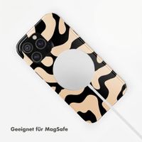 Selencia Vivid Rückabdeckung mit MagSafe Apple iPhone 18 Pro / 17 Pro - Art Wave Black