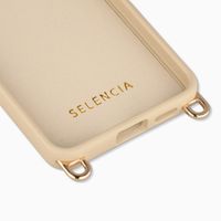 Selencia Rivièra Backcover mit MagSafe mit abnehmbaren Haken Samsung Galaxy A57 (5G) - Milky Latte