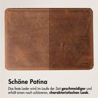 Accezz Leather Laptop Hülle Apple MacBook 13 Zoll - Laptop Sleeve - Cognac