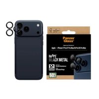 PanzerGlass Kameraprotektor Hoops Optic Rings für das Apple iPhone 17 Pro / Apple iPhone 17 Pro Max - Schwarz